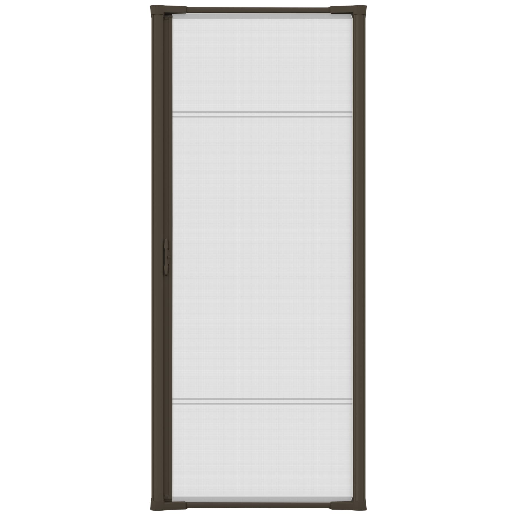 Retractable Screen Doors for Single Door, Standard Width Height | Width (32 in to 36 in) x Height 80 in, Roll Away Retractable Screen
