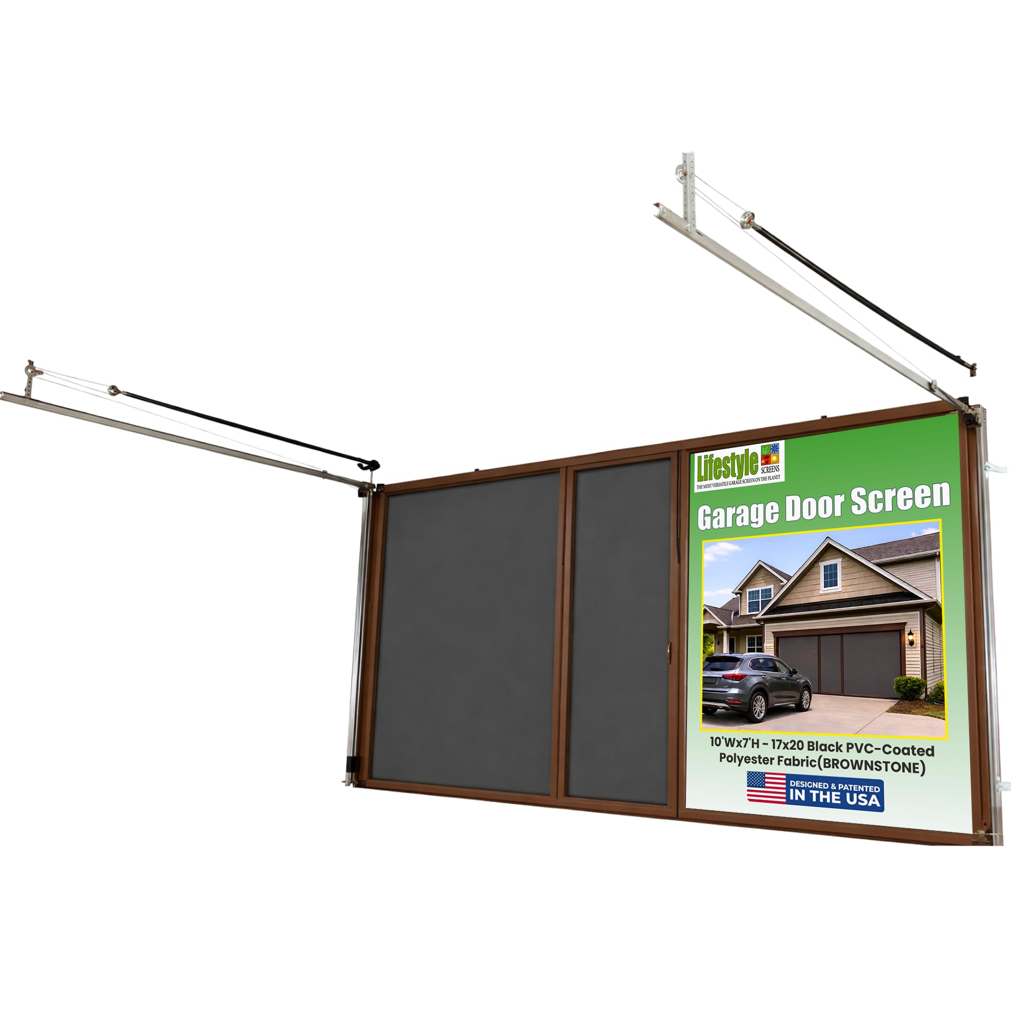 Garage Screen - Retractable Mesh Door